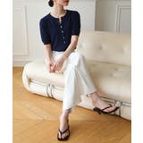柔らかくてまるで第二の肌。レディース ニット 夏服 | maison de LATIR | 詳細画像13 