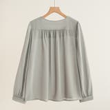 ギャザーデザインが可愛いスクエアネックブラウス パフスリーブ ゆったり | maison de LATIR | 詳細画像11