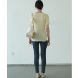 すっきりしたシルエットが女性らしいVネックサマーニット 冬 半袖 | maison de LATIR | 詳細画像51 