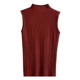上品な印象を与えるハイネックノースリーブニット きれいめ 女性らしい | maison de LATIR | 詳細画像26