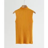 リブデザインが上品な夏服。ボトルネックノースリーブでイージーケアだからデイリーに… | maison de LATIR | 詳細画像45