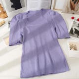 さりげないデザインがこなれ感を出してくれるニット スクエアネック シャーリングス… | maison de LATIR | 詳細画像40 