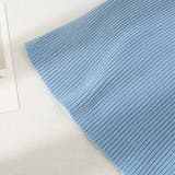 さりげないデザインがこなれ感を出してくれるニット スクエアネック シャーリングス… | maison de LATIR | 詳細画像44 