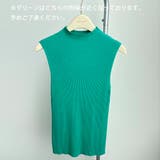 冬でも涼しいハイネックノースリーブニット ハイネック ニット | maison de LATIR | 詳細画像14 