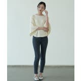 7分袖フリルサマーニット リブニット トップス | maison de LATIR | 詳細画像10 