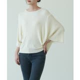 7分袖フリルサマーニット リブニット トップス | maison de LATIR | 詳細画像15 