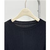 7分袖フリルサマーニット リブニット トップス | maison de LATIR | 詳細画像39 