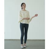 7分袖フリルサマーニット リブニット トップス | maison de LATIR | 詳細画像9 