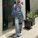 バイカラーショート丈Tシャツ Tシャツ ショート丈 | maison de LATIR | 詳細画像11