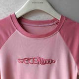 バイカラーショート丈Tシャツ Tシャツ ショート丈 | maison de LATIR | 詳細画像20