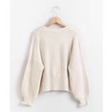 ダブルボタンニットカーディガン | MAJESTIC LEGON  | 詳細画像13 