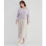 ダブルボタンニットカーディガン | MAJESTIC LEGON  | 詳細画像3 