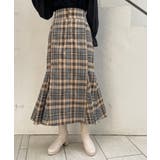 グレー柄 | クラシカルハイウエストスカート | MAJESTIC LEGON 