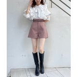 クラシックベルト付きショートパンツ | MAJESTIC LEGON  | 詳細画像12 