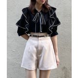 クラシックベルト付きショートパンツ | MAJESTIC LEGON  | 詳細画像17 