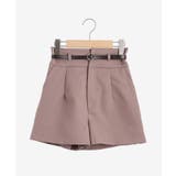 クラシックベルト付きショートパンツ | MAJESTIC LEGON  | 詳細画像21 