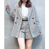 ブラウン柄 | クラシックベルト付きショートパンツ | MAJESTIC LEGON 