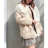 アイボリー | レイヤードキルティングジャケット | MAJESTIC LEGON