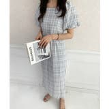 バルーンスリーブIラインワンピース | MAJESTIC LEGON  | 詳細画像16 