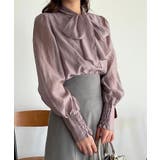 クラシカルボウタイブラウス | MAJESTIC LEGON  | 詳細画像31 