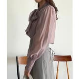 クラシカルボウタイブラウス | MAJESTIC LEGON  | 詳細画像33 