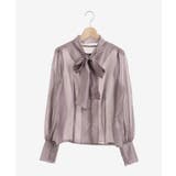 クラシカルボウタイブラウス | MAJESTIC LEGON  | 詳細画像37 