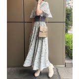 パピヨンスリーブコルセットワンピ | MAJESTIC LEGON | 詳細画像16