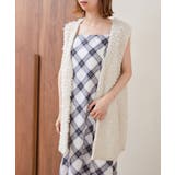 アイボリー | ミニループニットベスト | MAJESTIC LEGON 