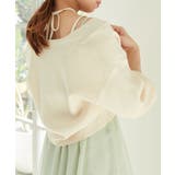 ビジューボタンショートカーディガン | MAJESTIC LEGON  | 詳細画像16 