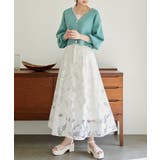 ビジューボタンショートカーディガン | MAJESTIC LEGON  | 詳細画像18 