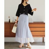 ビジューボタンショートカーディガン | MAJESTIC LEGON  | 詳細画像2 