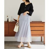 ビジューボタンショートカーディガン | MAJESTIC LEGON  | 詳細画像3 