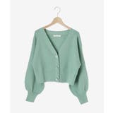 ビジューボタンショートカーディガン | MAJESTIC LEGON  | 詳細画像32 