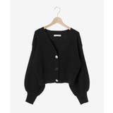 ビジューボタンショートカーディガン | MAJESTIC LEGON  | 詳細画像33 