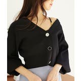 ビジューボタンショートカーディガン | MAJESTIC LEGON  | 詳細画像6 