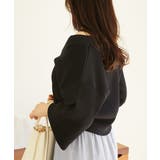 ビジューボタンショートカーディガン | MAJESTIC LEGON  | 詳細画像9 