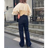 クロップドフリルブラウス | MAJESTIC LEGON | 詳細画像15