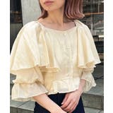 クロップドフリルブラウス | MAJESTIC LEGON | 詳細画像16