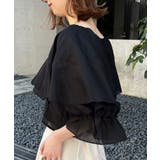 クロップドフリルブラウス | MAJESTIC LEGON | 詳細画像28