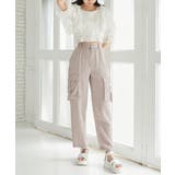 クロップドフリルブラウス | MAJESTIC LEGON | 詳細画像3