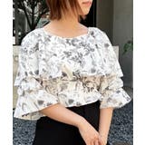 クロップドフリルブラウス | MAJESTIC LEGON | 詳細画像35