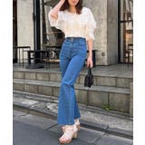 クロップドフリルブラウス | MAJESTIC LEGON | 詳細画像5