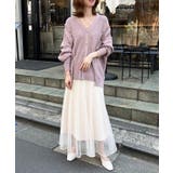 チュールレイヤードシアースカート | MAJESTIC LEGON  | 詳細画像16 