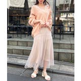 チュールレイヤードシアースカート | MAJESTIC LEGON  | 詳細画像3 