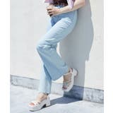 美脚フレアデニムパンツ | MAJESTIC LEGON  | 詳細画像10 