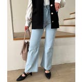 美脚フレアデニムパンツ | MAJESTIC LEGON  | 詳細画像22 