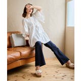 美脚フレアデニムパンツ | MAJESTIC LEGON  | 詳細画像25 