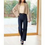 美脚フレアデニムパンツ | MAJESTIC LEGON  | 詳細画像33 