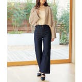 美脚フレアデニムパンツ | MAJESTIC LEGON  | 詳細画像34 