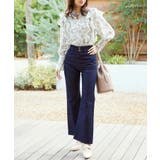 美脚フレアデニムパンツ | MAJESTIC LEGON  | 詳細画像37 